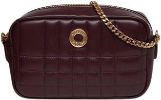 Burberry Lexi Quilted Mini Camera Bag - - Bags - Donna - Rosso - ONE SIZE