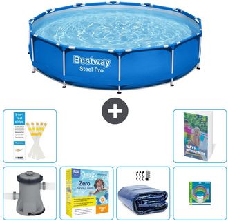 Bestway Piscina Bestway Steel Pro Redonda - 366x76 Cm - 7-piezas S181