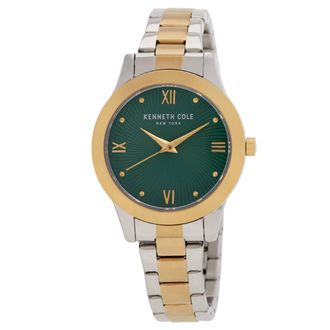 Kenneth Cole Quartz Green Dial Ladies Watch KCWLG7006202