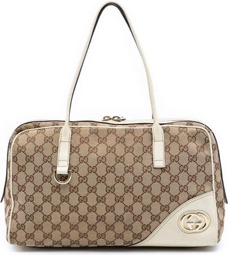 Gucci Pre-owned Gucci GG Canvas New Britt Shoulder Bag Ladies MR8N0XR8M29EGWDR