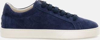 Tod's Dark Blue Lace Up Sneakers