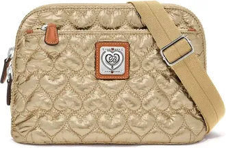 Brighton Womens Koko Organizer Bag In Gold