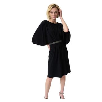 Joseph Ribkoff Korte Jurk - Dames - Korte kleedjes - Zwart - M - Polyester - Kleedjes