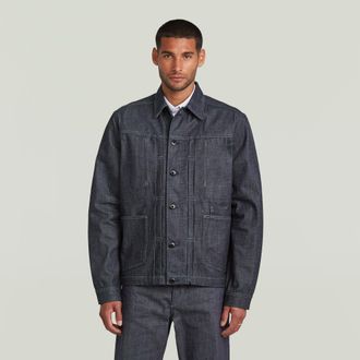 G-Star Selvedge Denim Jack - Donkerblauw - Heren