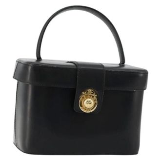 Celine Pre-owned Handbags, female, Black, Size: ONE SIZE Pre-owned Vintage Cosmetic Pouch