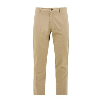 Siviglia Pantalones de Gabardina Carducci - Trousers - Hombre - Beige - W34