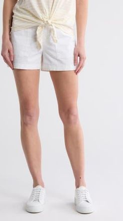 Sanctuary Upper East Chino Shorts in White at Nordstrom Rack, Size 27
