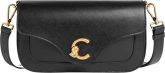 Coccinelle C-Me Medium - Dames - Tassen - Zwart - Maat: ONE Size Leer