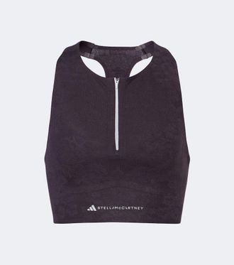 adidas by Stella McCartney Floral technical sports bra