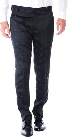 Daniele Alessandrini Jeans - Heren - Nette broeken - Zwart - XS - Polyester - Broeken