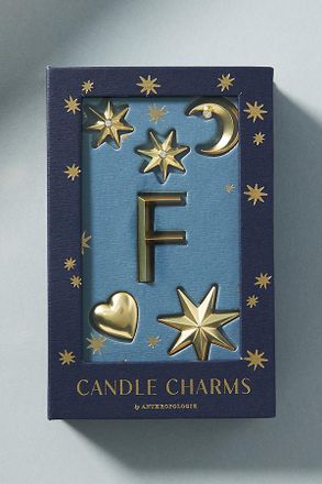 Anthropologie Monogram Candle Charms