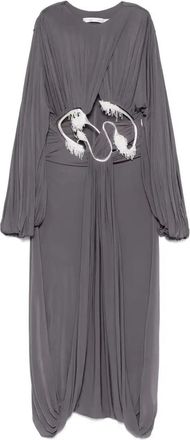 CHRISTOPHER ESBER Sculptured Torso Maxi Dress - Womens - Elastane/Viscose