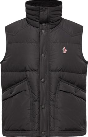 Moncler Moncler Evans Down Vest, Men, Black, Size: 0