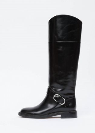 Rag & Bone Womens Hayden Riding Boot In Black
