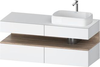 Duravit Qatego Consola Mueble Bajo Lavabo, 2 Extensiones, 2 - Duravit