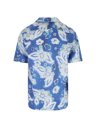 Paul Smith Mens Shirts Blue Lyocell