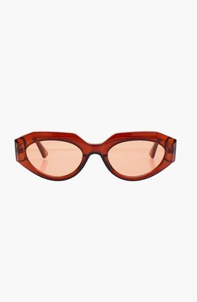 Reality Eyewear Luxe I Sunglasses in Chocolate Rose at Nordstrom