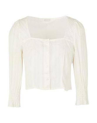 8 by YOOX COTTON BUTTON-FRONT TOP