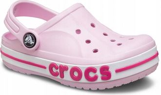 OEM Zueco Infantil Crocs Bayaband 207019 C13eu 3031 Bailarina Rosa Caramelo
