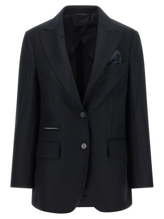 PESERICO Virgin Wool Womens Blazer