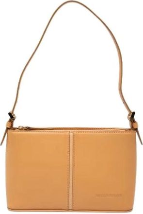 Burberry Pre-owned Shoulder Bags, female, Brown, Size: ONE SIZE Pre-owned Leather Shoulder Bag