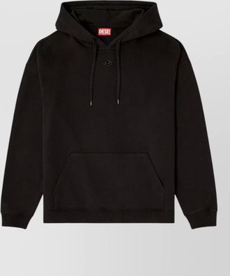 Diesel cotton relaxed-fit hoodie