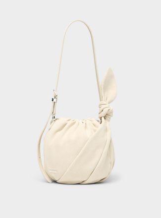 Rotate Womens Bon Bon suede handbag