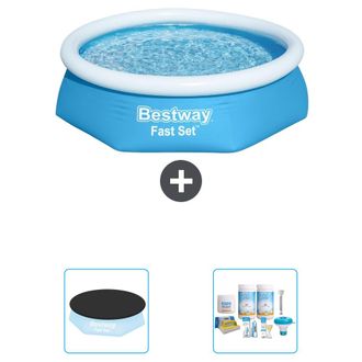 Bestway Piscina Bestway Fast Set Redonda - 244x61 Cm - 5-piezas S22619
