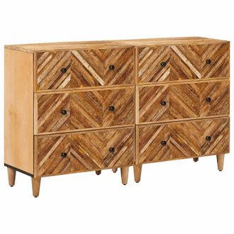 vidaXL Armarios De Almacenamiento 2 Pcs Marr&oacute;n 60 X 33,5 X 75 Cm Vidaxl