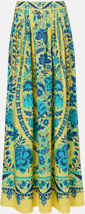 Etro Gonna lunga in cotone con stampa