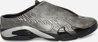 Nike Jordan Mowalola Air Jordan 14 Retro Mules Black / Metallic Silver
