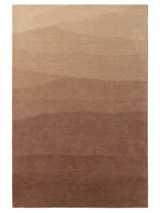 benuta Alfombra de lana terracotta 120x170