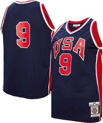 Mitchell & Ness Mens Mitchell & Ness Michael Jordan Navy USA Basketball 1984 Authentic Jersey at Nordstrom, Size Medium