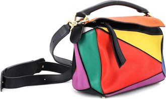 Loewe Puzzle Bag Leather Small satchel - Veelkleurig