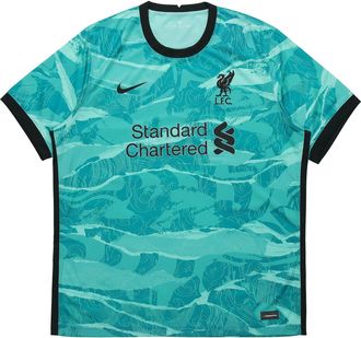Nike Liverpool 20/21 Fan Edition Away Jersey Green CZ2635-354