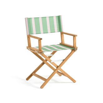 La Redoute Interieurs Regisseurstoel in acacia en stof, Veniza