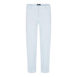 Cambio Cambio, Slim-fit Trousers, female, Blue, Size: XL Krystal Linen Pant
