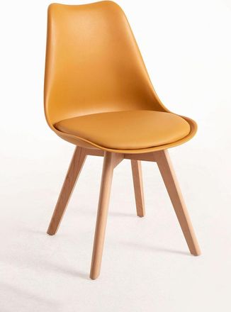 Regalos Miguel Sillas Comedor - Silla Synk Basic - Mostaza