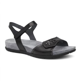 Dansko Womens Blythe Full Grain Slingback Sandals In Black