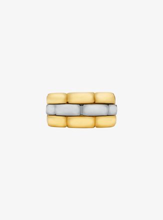 Michael Kors Two-Tone 3-Link Ring