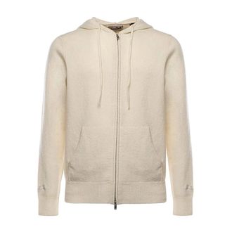 MC2 Saint Barth Zip-throughs, male, Beige, Size: 2XL Felpa