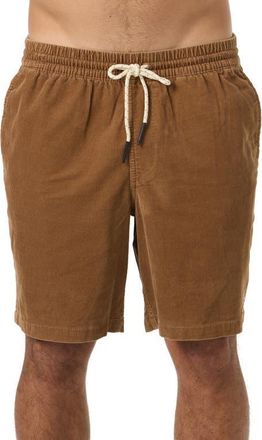O'Neill OG Corduroy Drawstring Shorts in Toffee at Nordstrom, Size Xx-Large