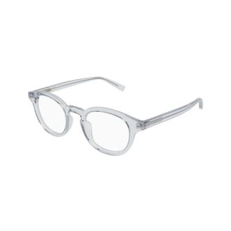 Saint Laurent 907 006 Optical Frame - male - Saint Laurent - Glasses - Gray - 49 MM - Accessories