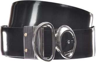 Ermenegildo Zegna Leren Riem - Heren - Riemen - Zwart - 110 CM - Leer - Accessoires