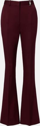 Versace Wool flared pants