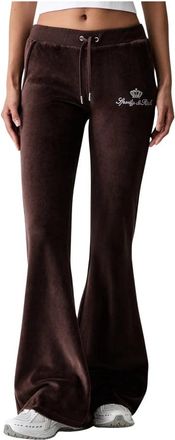 Sporty & Rich Trainingsbroeken - Dames - Sweatpants - Bruin - L - Broeken