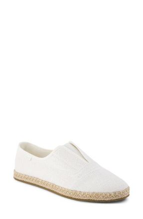 Toms Palmera Plus Slip-On in White at Nordstrom, Size 5.5