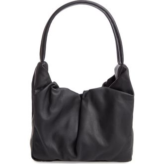 Staud Felix Leather Top Handle Bag in Black at Nordstrom
