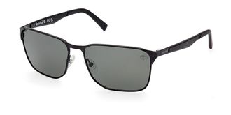 Timberland TB9299 Polarized 02R Mens Sunglasses Black Size 59