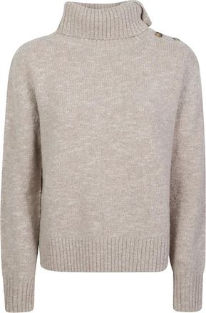 MC2 Saint Barth Philomene Turtleneck - - Knitwear - Donna - Beige - S